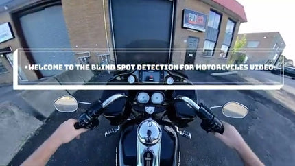 Eurotech motorcycle and three-wheeler blind spot detection kit demonstration