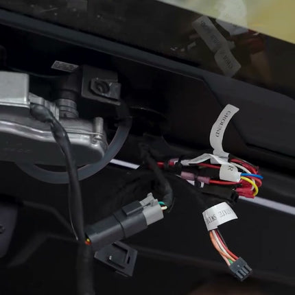 Eurotech plug and play wiper module in operation — three intermittent speeds