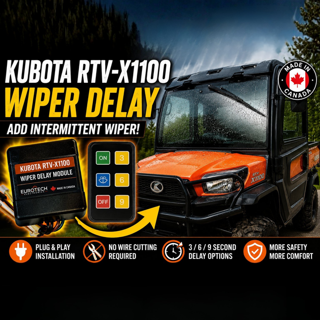 Kubota RTV-X1100 Front Intermittent Wiper Module