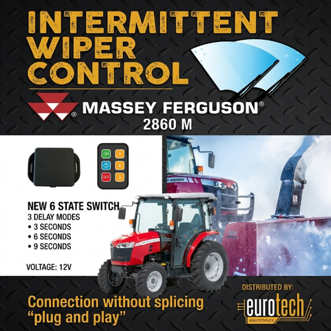 Module d'essuie-glace intermittent Massey Ferguson 1840M/2860M